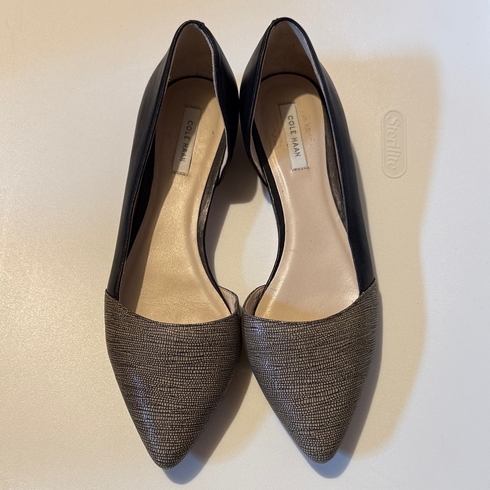 Cole Haan Women's Black and Brown Loafers
